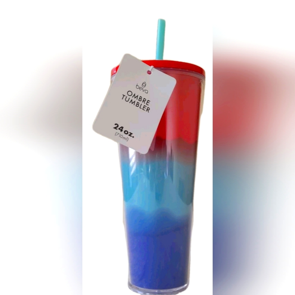 Beva Ombre Limited Edition Art tumbler. New 24 0z